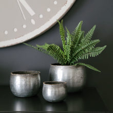 Load image into Gallery viewer, Round Metal Planters
